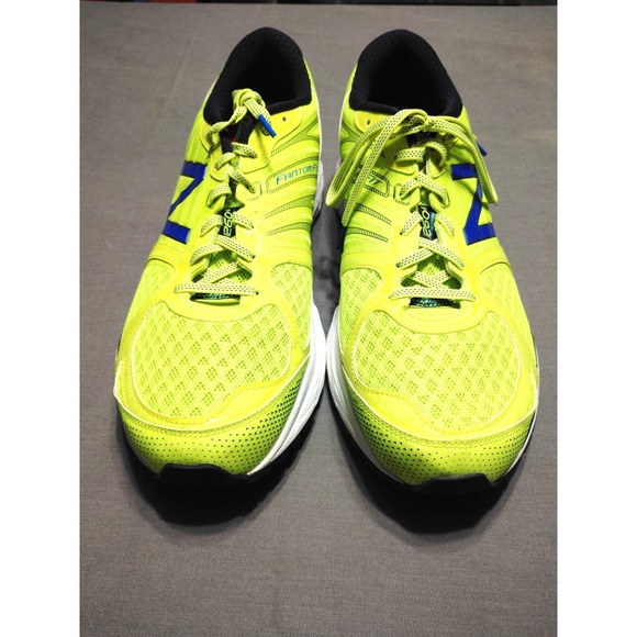 EUC New Balance Men 15 Fantom Fit ASYM Counter 1260v5 NEON GREEN Runing Sneakers main image 6